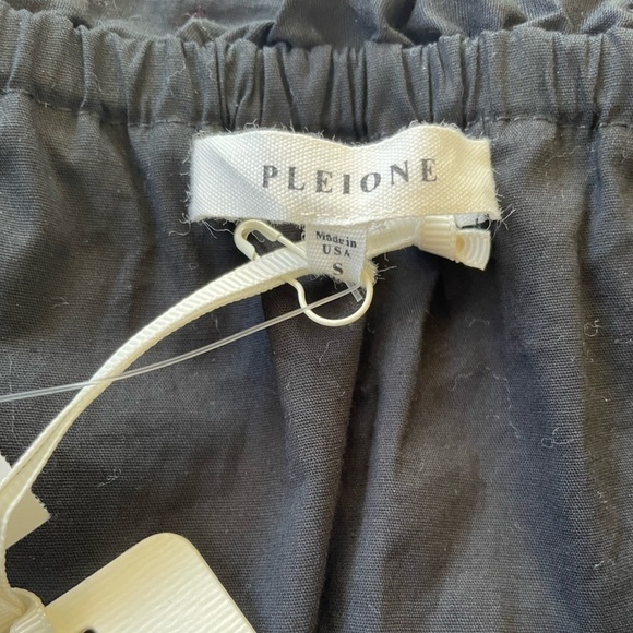 Nwt Pleione Black Off the Shoulder Bow Blouse, S - Picture 6 of 9